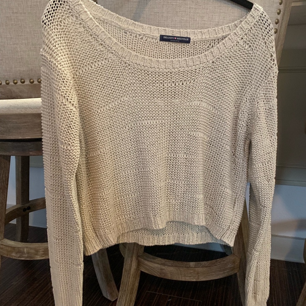 Sweater crop top!